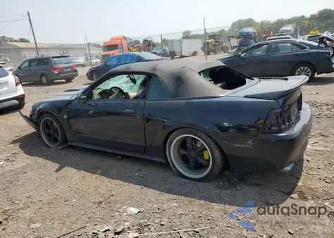 2000 Ford Mustang Gt из США, поврежденный, VIN 1FAFP45X8YF189725